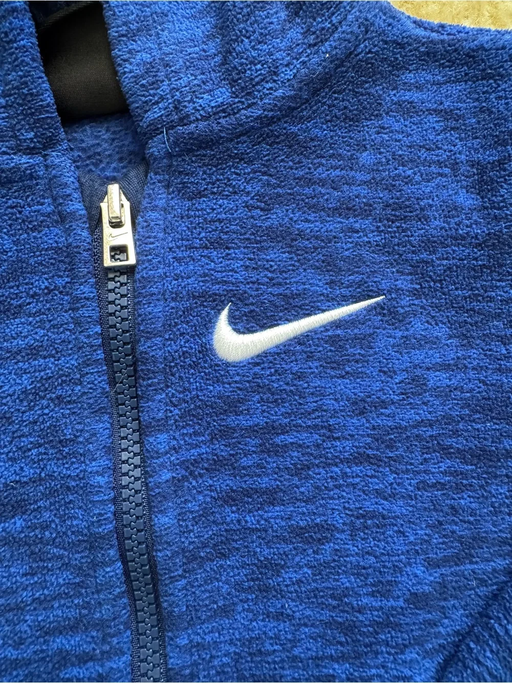 Nike Kids Royal Blue Full-Zip Hooded Jacket
